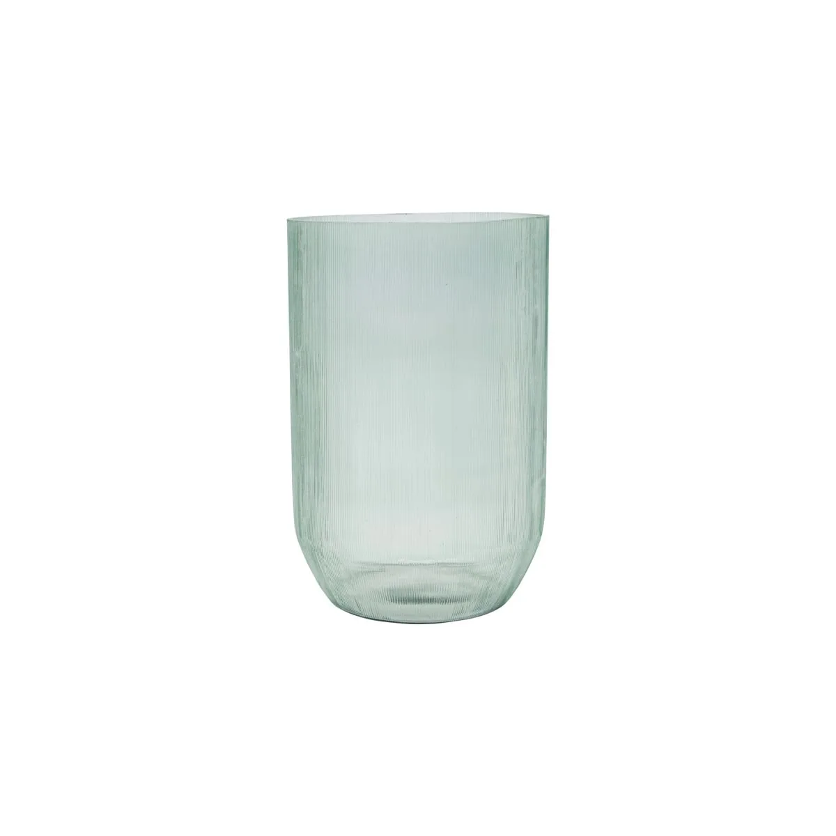 House Doctor Amka vase 14.75x21.5 cm Light blue | Scandinavian Design | Vases | Blue