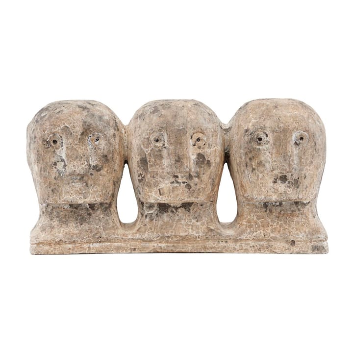 Ancient head decoration, grey-brown House Doctor