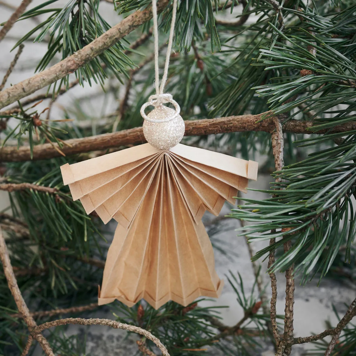 Angel Christmas decoration nature, 24 cm House Doctor