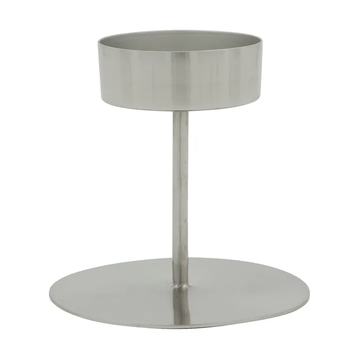 Anit tealight holder - Silver finish, Ø10.5x10 cm - House Doctor