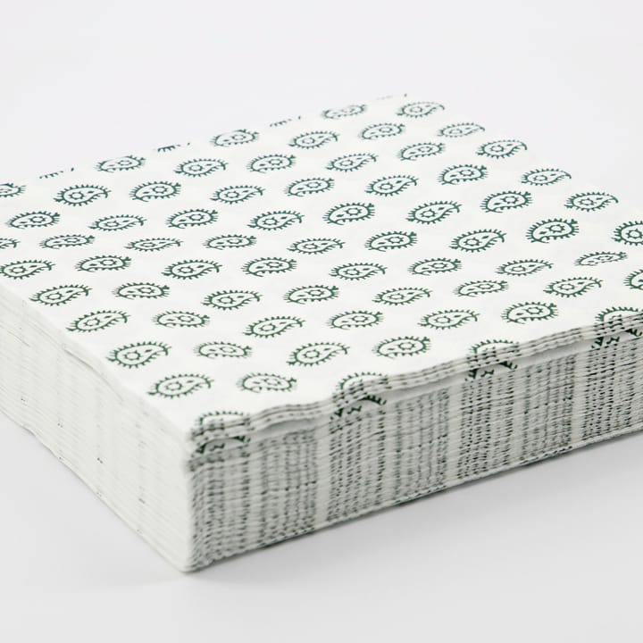 Arke napkins 40st - Green - House Doctor