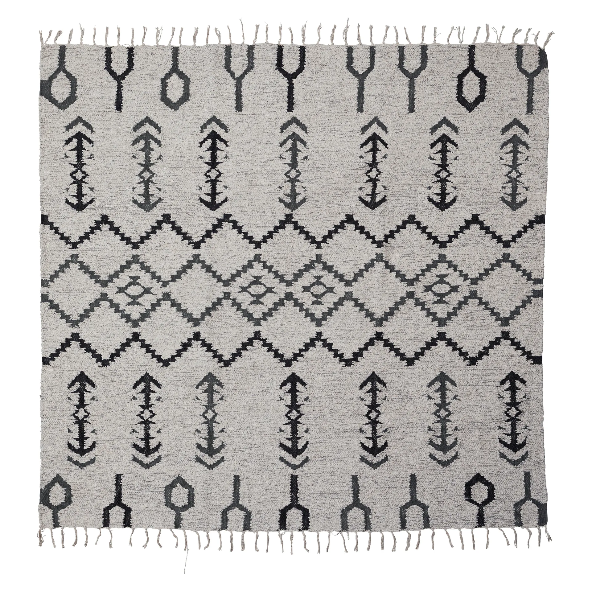 Arte rug 180x180 cm, Off-white House Doctor