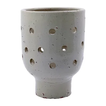 Artist tea light holder Ø15 cm - Beige - House Doctor