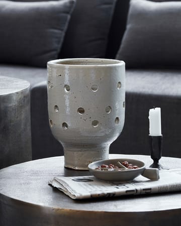 Artist tea light holder Ø15 cm - Beige - House Doctor