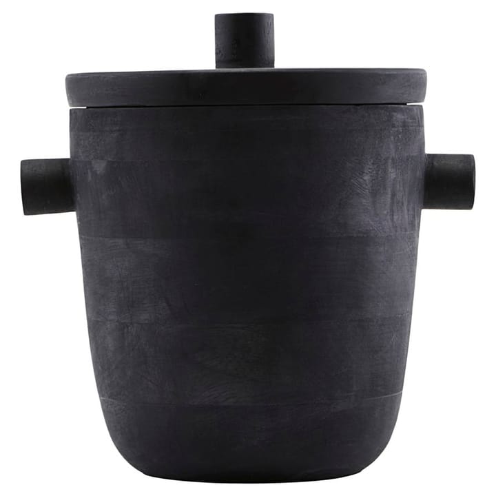 Ash ice bucket 22 cm - Black - House Doctor