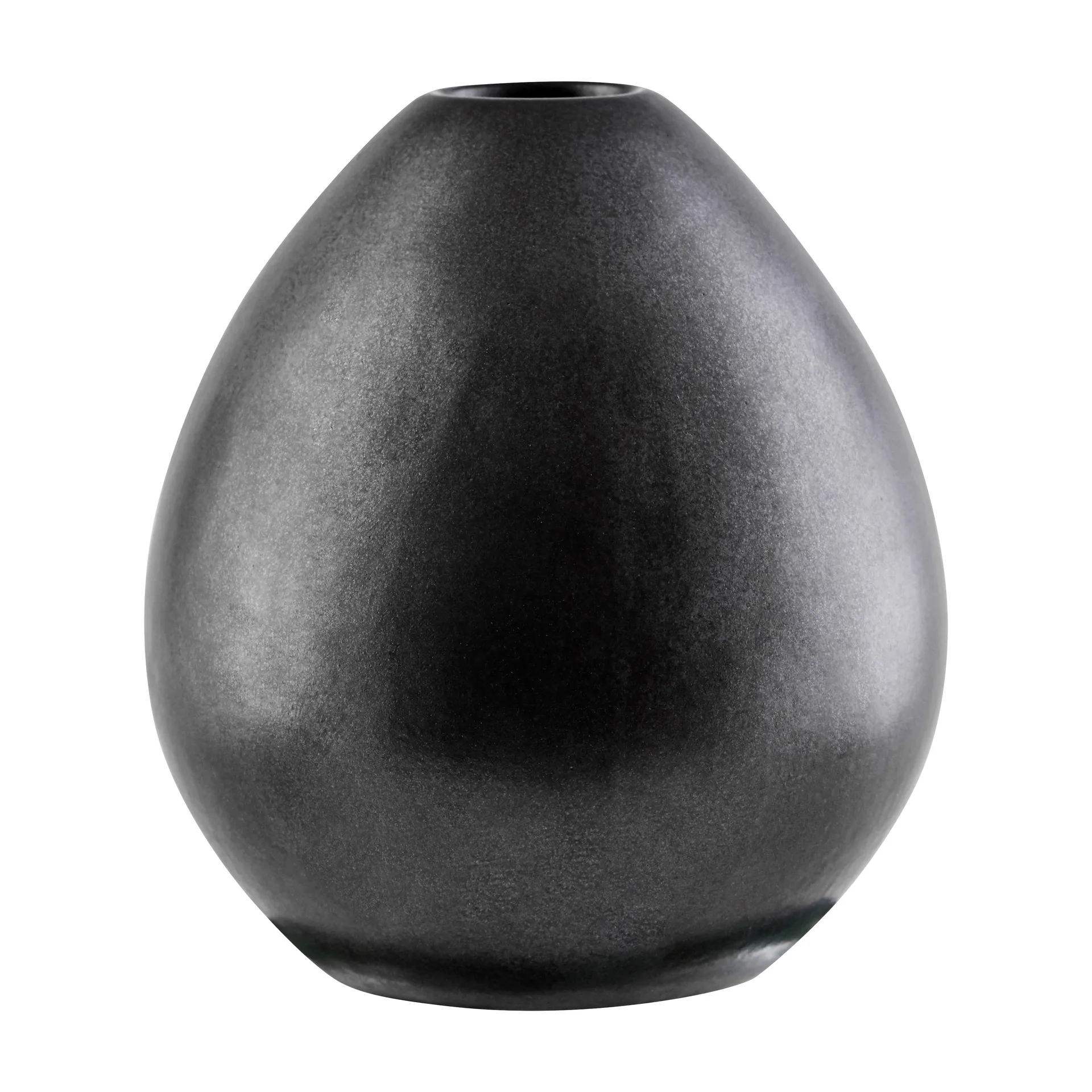 Baby vase - Earthenware, Matte black House Doctor