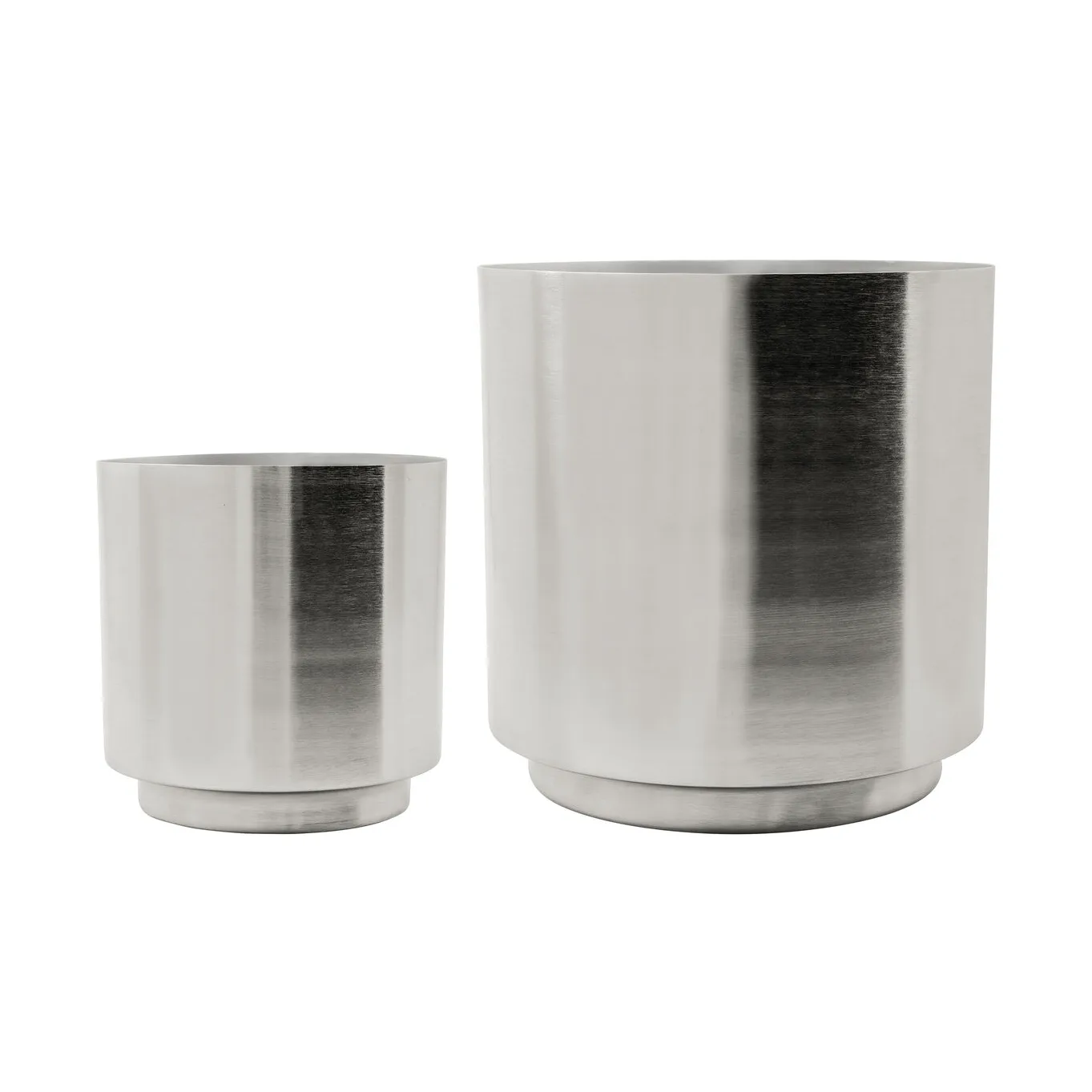 Bailey pot, 2 pieces, Silver finish House Doctor