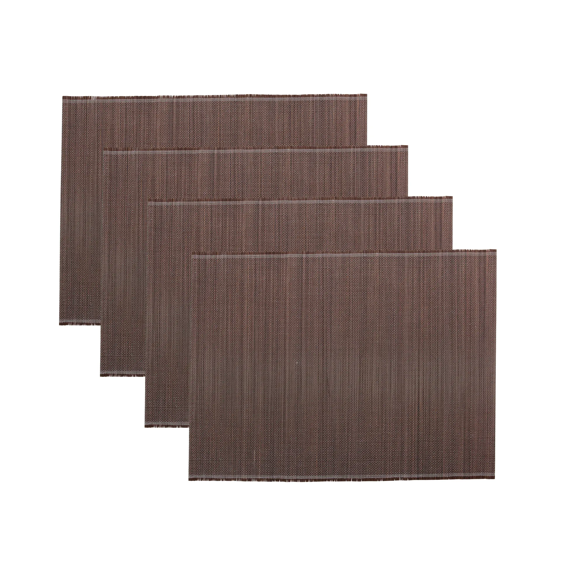 Bamb placemat 33x45 cm 4-pack, light brown House Doctor