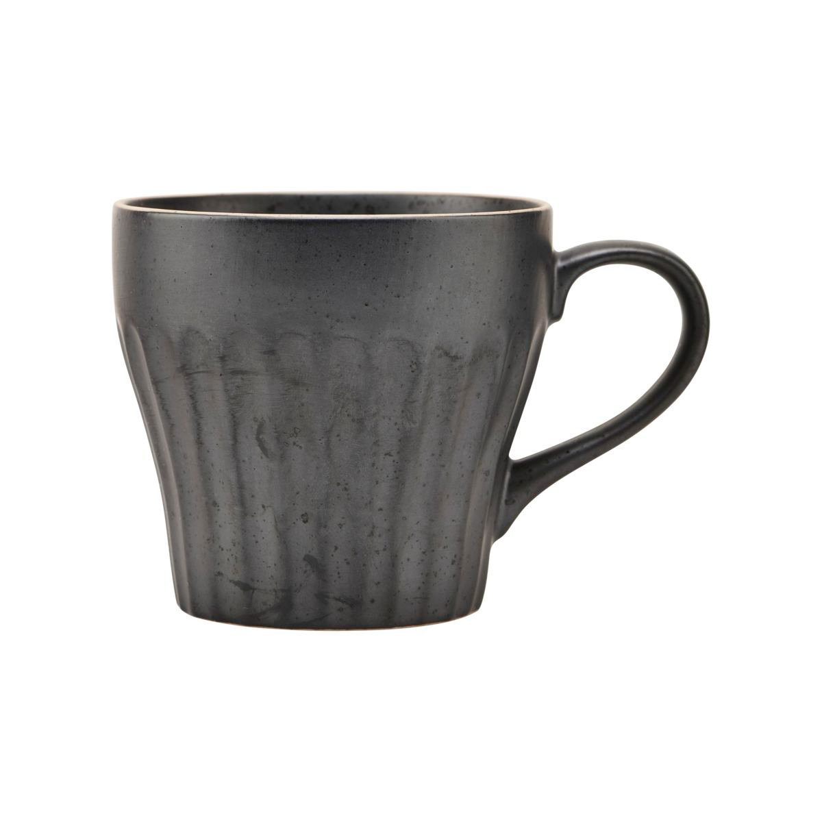 House Doctor Berica cup with handle black | Scandinavian Design | Coffee cups | Black