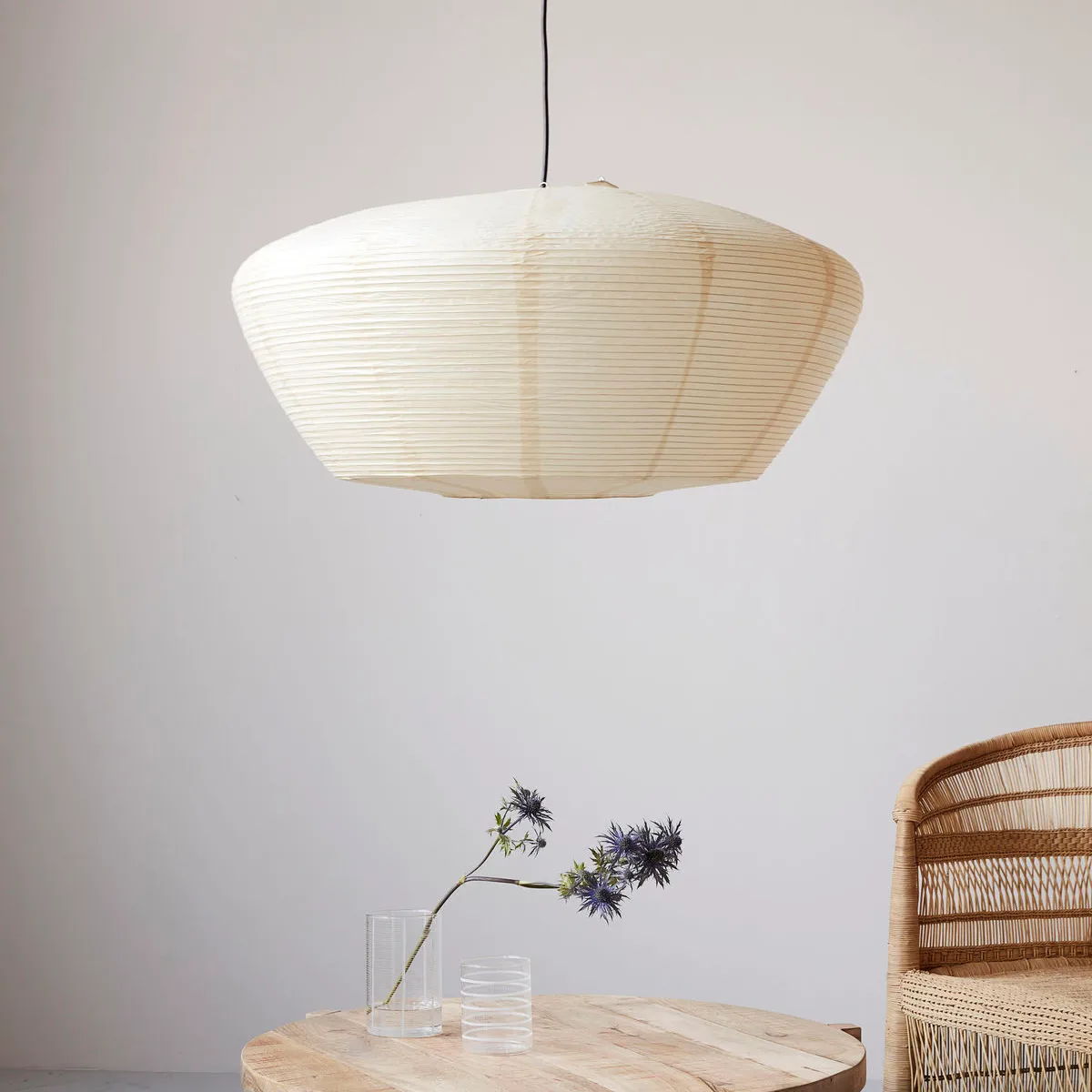 Bidar lamp shade Ø82 cm, sand House Doctor