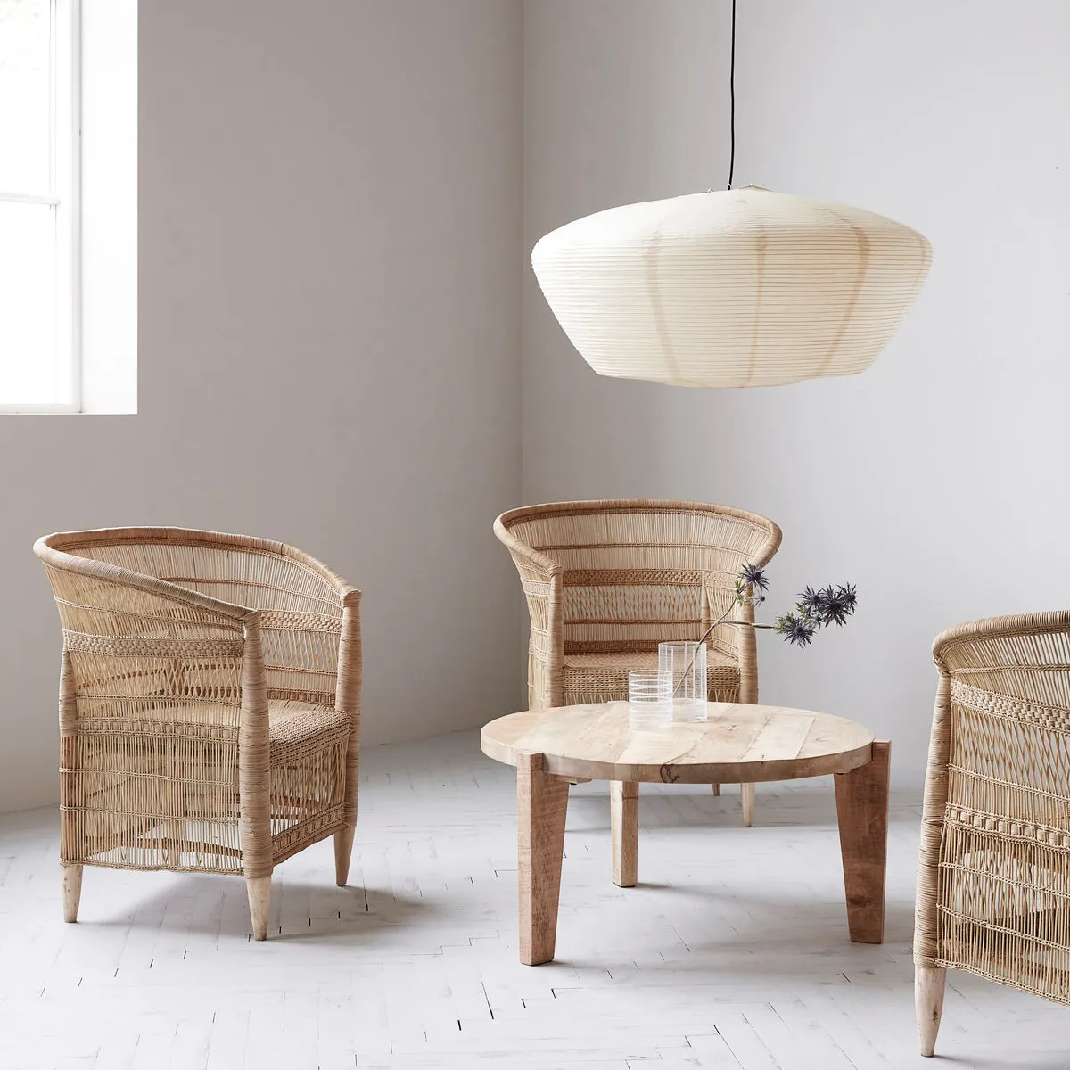 Bidar lamp shade Ø82 cm, sand House Doctor