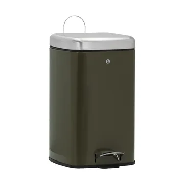 Black waste bin - Deep green, 27x36x46 cm - House Doctor