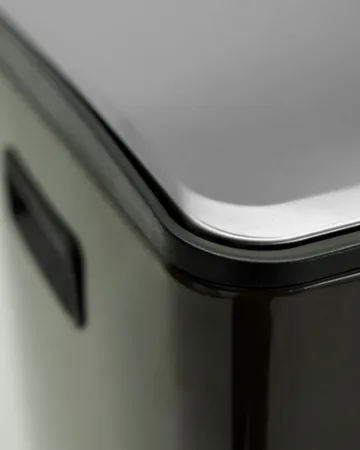 Black waste bin - Deep green, 46x35.5x71 cm - House Doctor