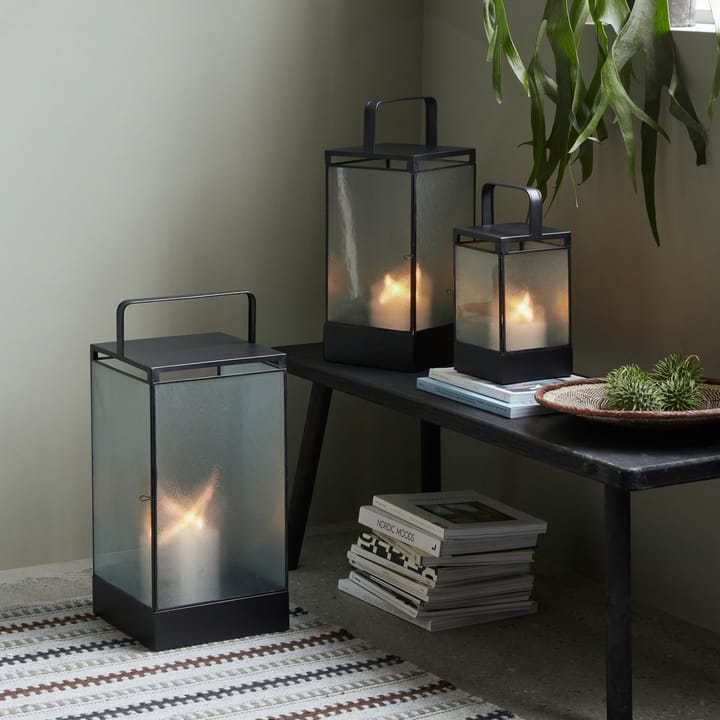 Blaze lantern 50 cm - Black antique - House Doctor