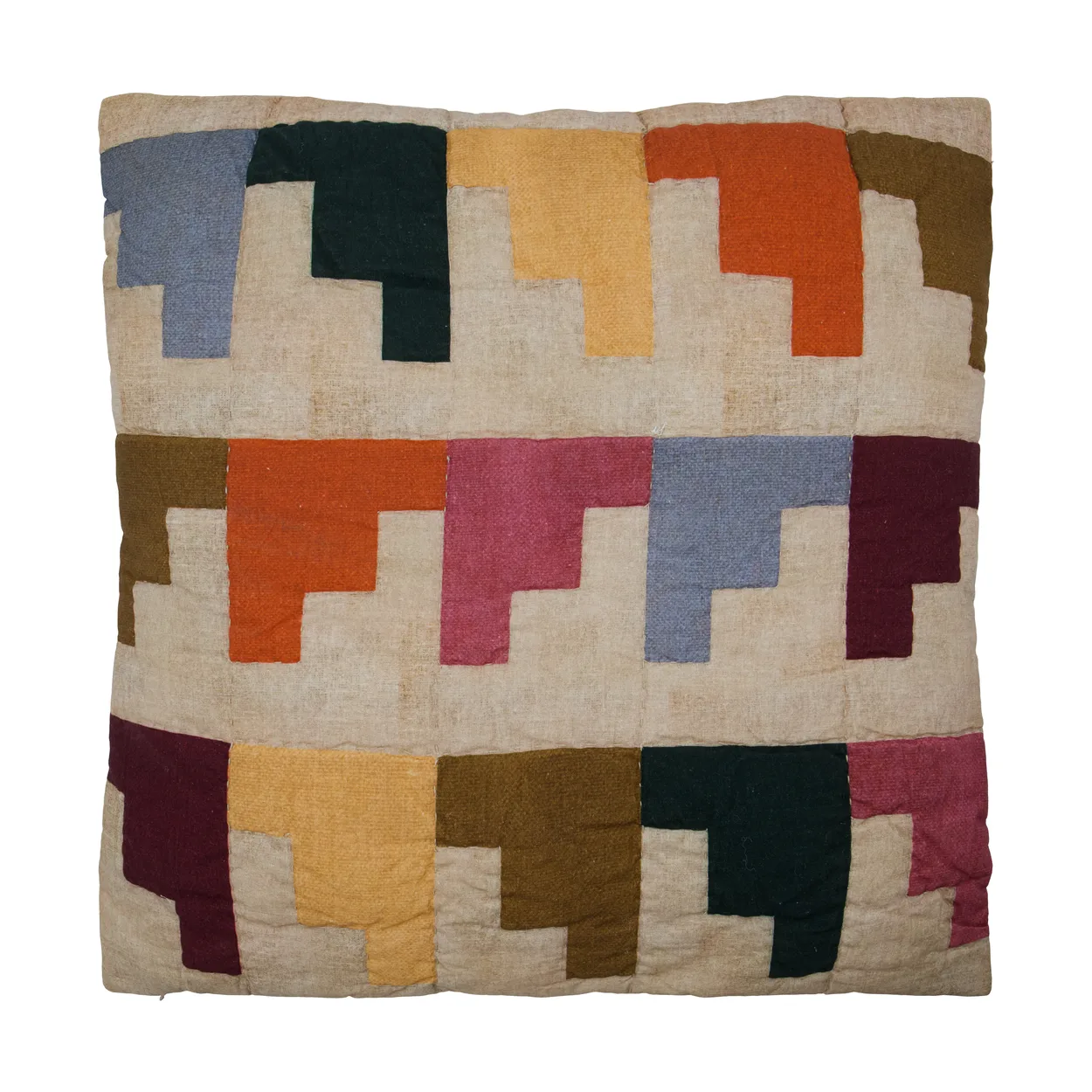 House Doctor Block cushion cover 50x50 cm Multi | Scandinavian Design | Cushion covers | Multi