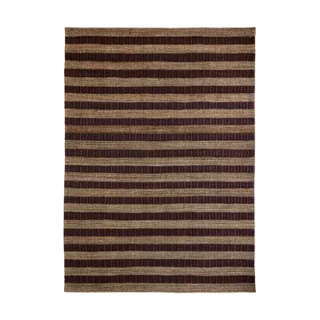 Block rug brown-natural - 160x230 cm - House Doctor