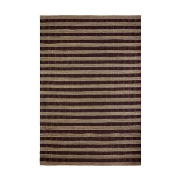 Block rug brown-natural - 200x300 cm - House Doctor