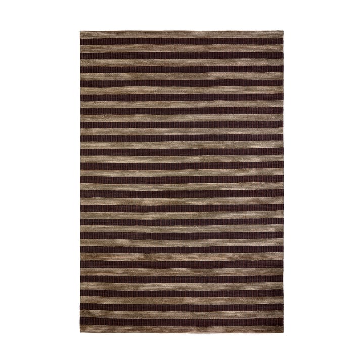 Block rug brown-natural - 200x300 cm - House Doctor