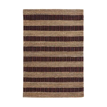Block rug brown-natural - 85x130 cm - House Doctor