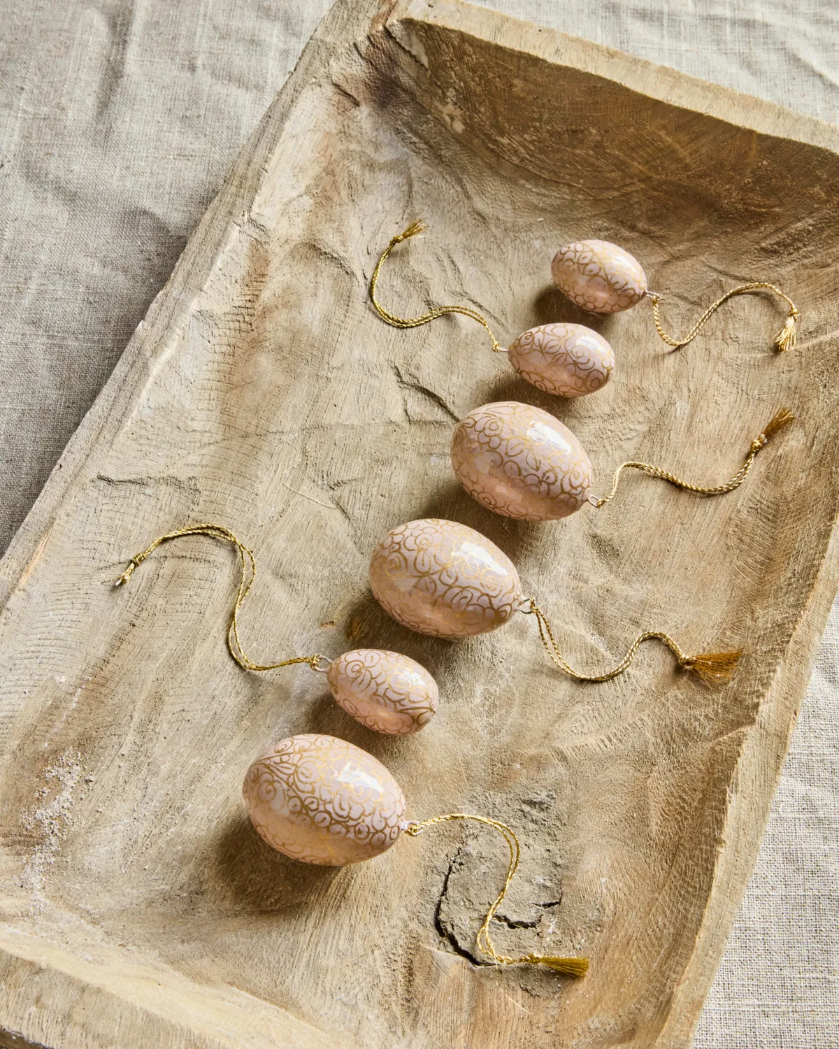 Bloom Easter egg 6 pieces, Pink House Doctor