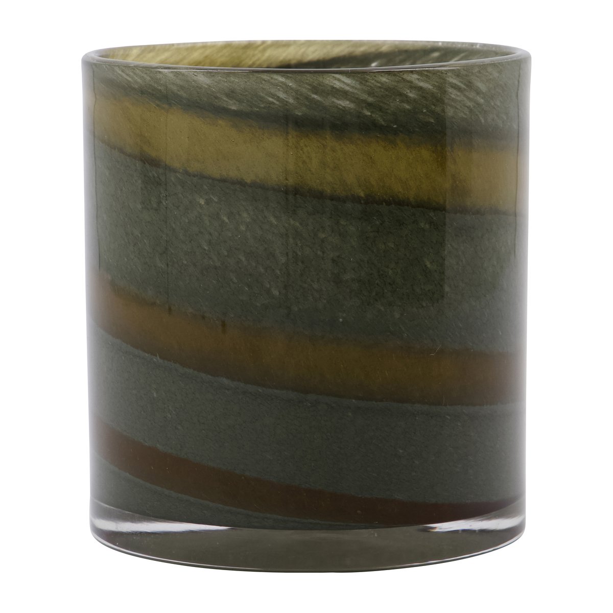 House Doctor Blur tea light holder o9 cm Brown | Scandinavian Design | Tea light holders, lanterns & candle dishes | Brown