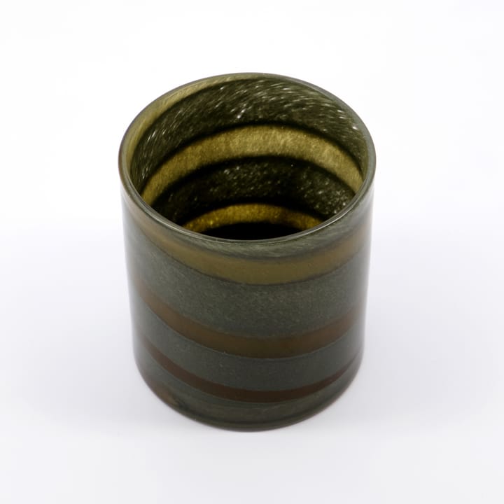 Blur tea light holder Ø9 cm - Brown - House Doctor