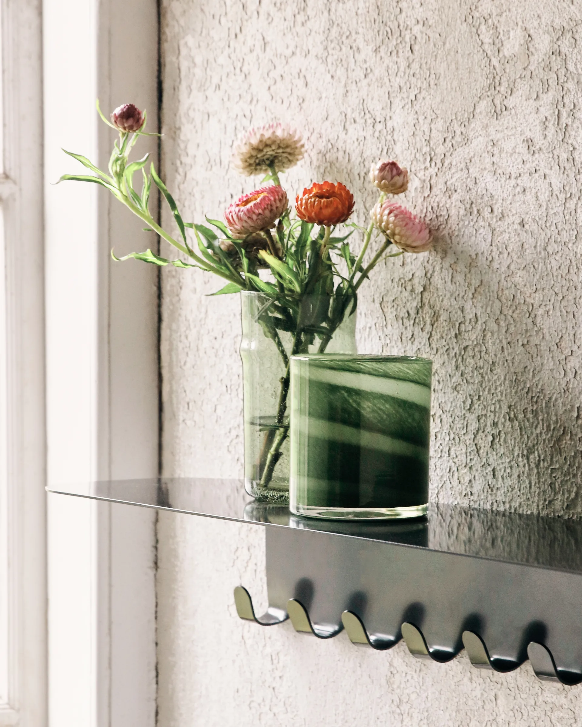 Blur tea light holder Ø9 cm, Green House Doctor