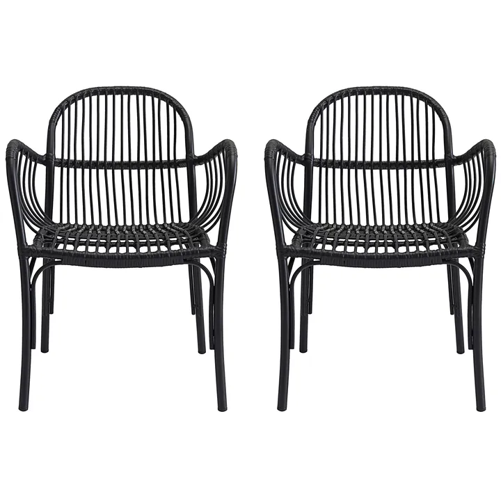 Brea rotting stool 2 pack Black - undefined - House Doctor