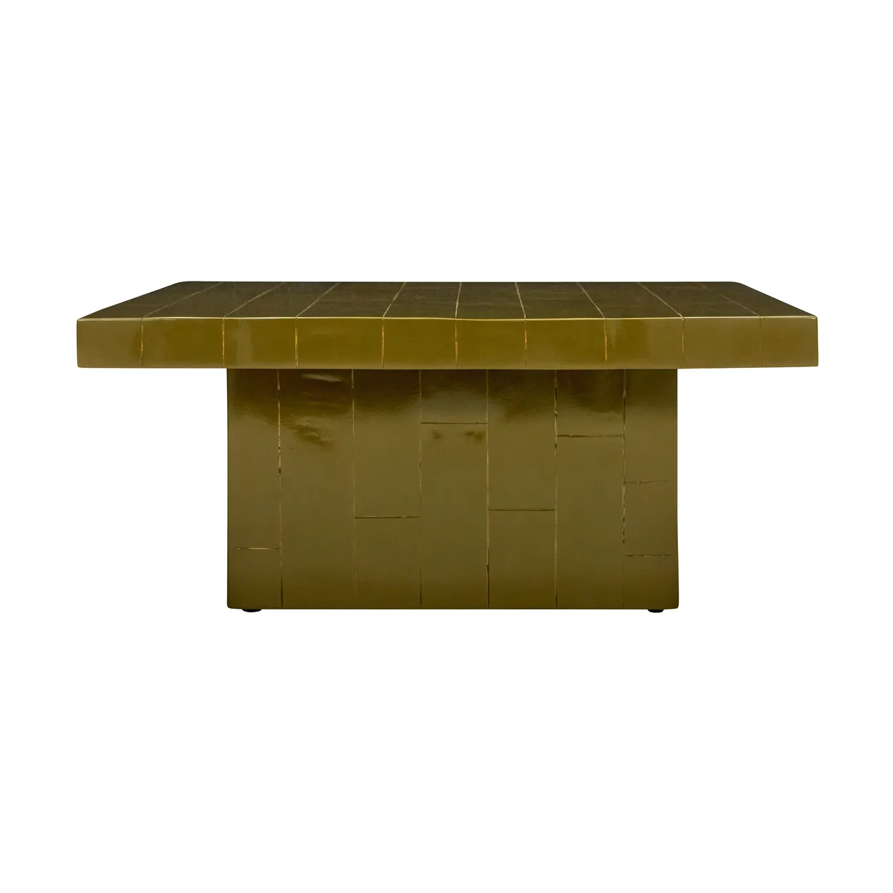 House Doctor Brick coffee table 100x100x44 cm Green