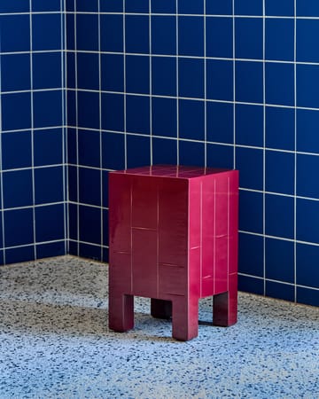 Brick side table - Red - House Doctor