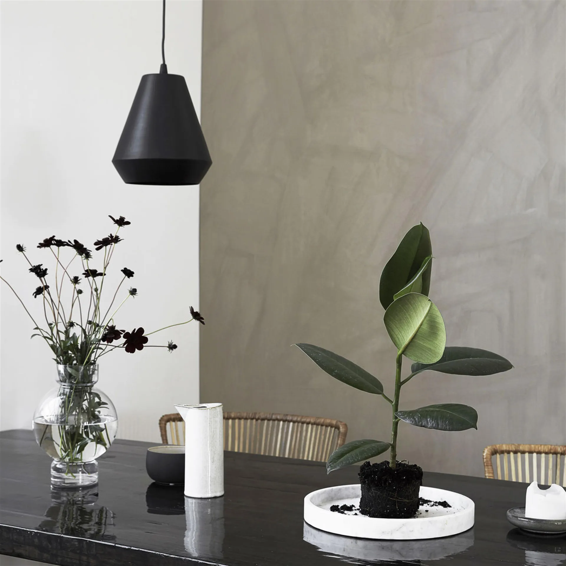 Bubble vase 25 cm, clear House Doctor