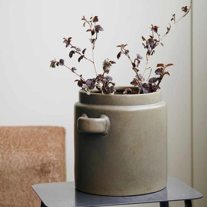 Bundi flower pot brown - Ø22 cm - House Doctor