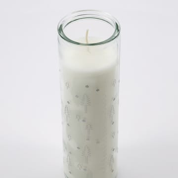 Calendar candle in glass - Silver - House Doctor