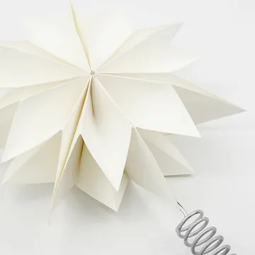 Capella Christmas tree star Ø25 cm - White - House Doctor