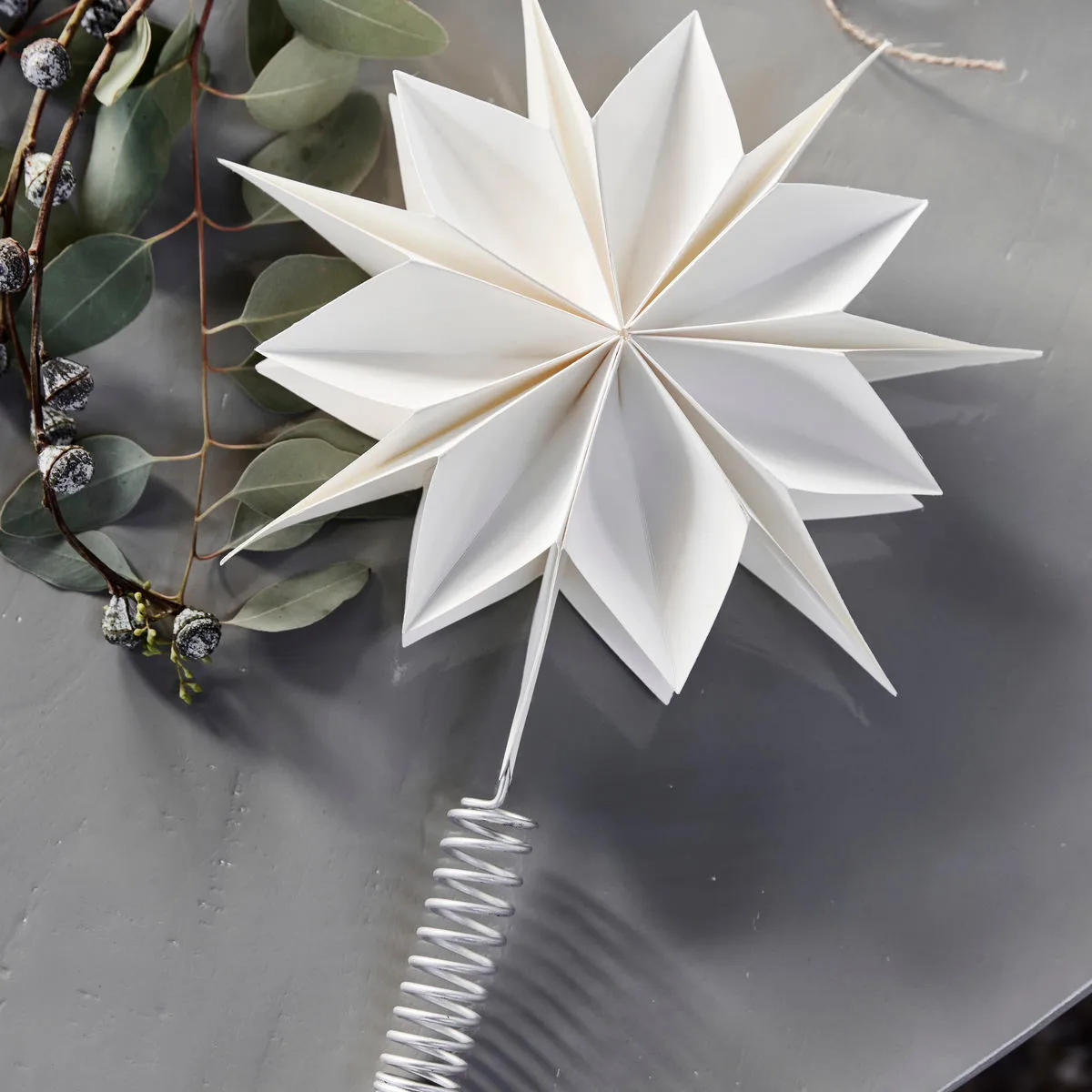 Capella Christmas tree star Ø25 cm, White House Doctor