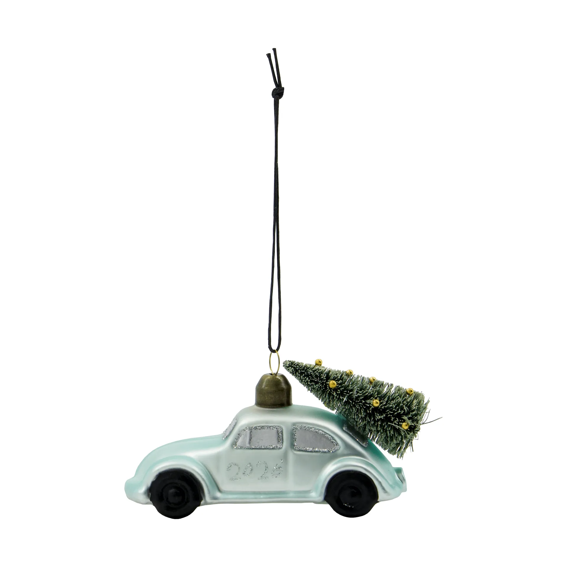 Car Christmas ornament, Light blue, 2026 House Doctor