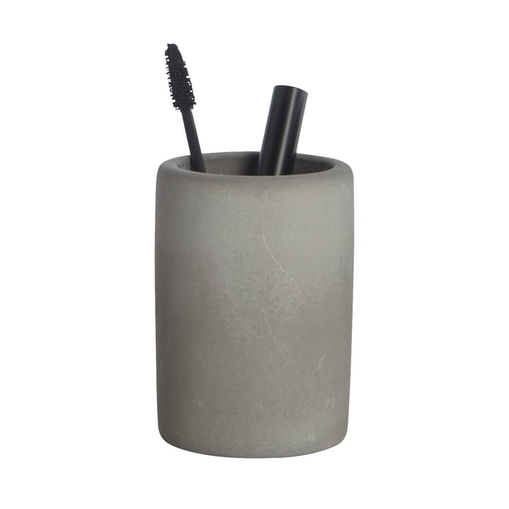 Cement toothbrush holder - concrete - House Doctor