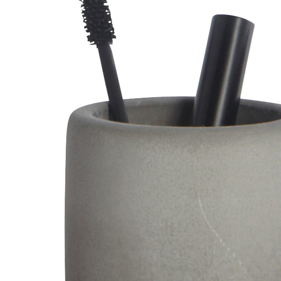 Cement toothbrush holder - concrete - House Doctor
