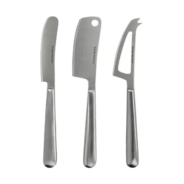 Cheese knives 3 pieces - Silver - House Doctor