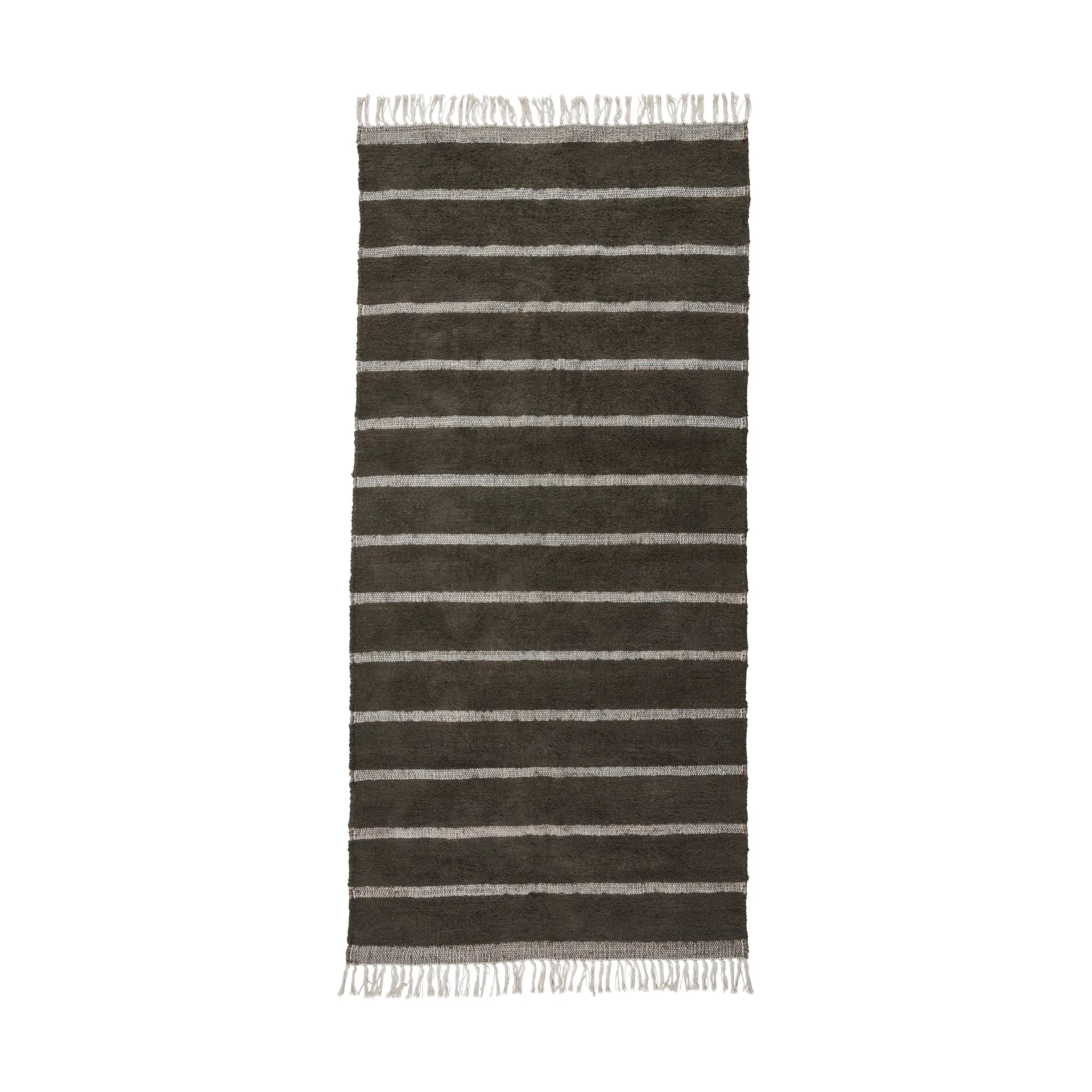 Chen rug 90x200 cm, Dark brown House Doctor