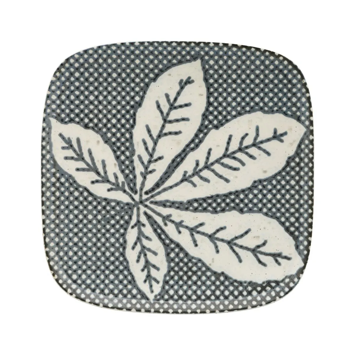 House Doctor Chestnut plate 21.6 cm grey-blue | Scandinavian Design | Dinner plates | Grey