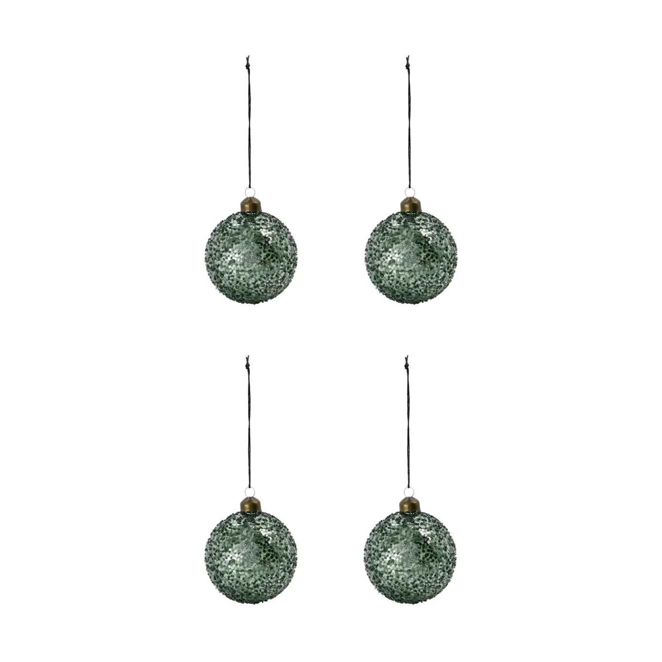 Chosen Christmas bauble Ø8 cm 4-pack, Green House Doctor