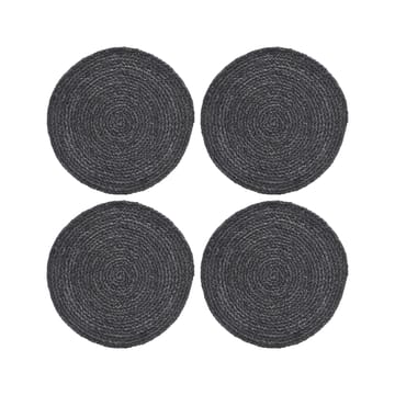 Circle placemat grass 4-pack - Grey-blue - House Doctor