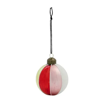 Cirkus Christmas tree bauble Ø6 cm - Red - House Doctor