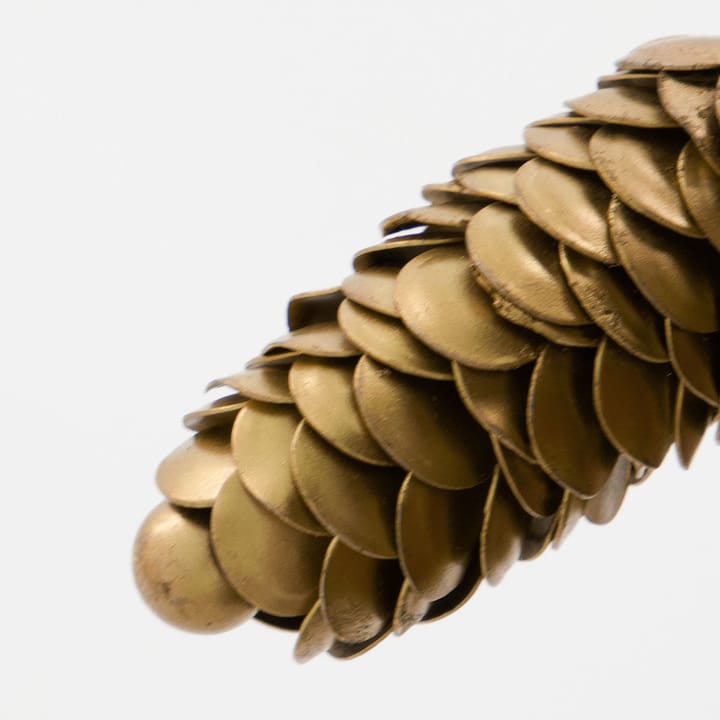 Cone Christmas decoration 6.5 cm 2 pieces, Gold House Doctor