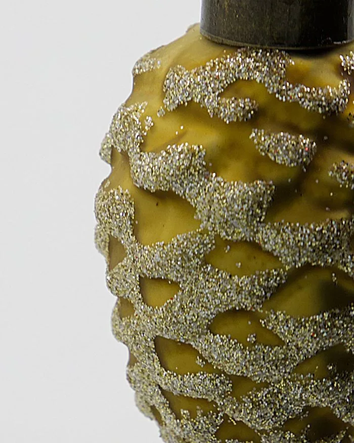 Cone Christmas ornament 4-pack, Gold House Doctor