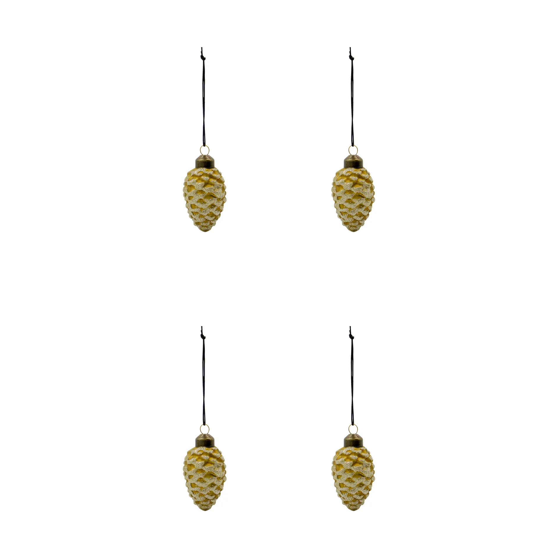 Cone Christmas ornament 4-pack, Green House Doctor