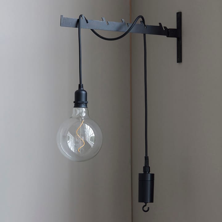 Coso battery-driven ceiling lamp - black - House Doctor