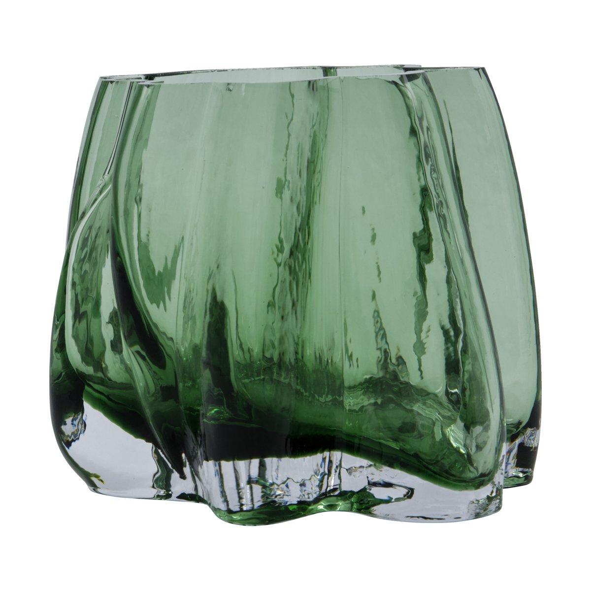 House Doctor Curva tealight holder Green | Scandinavian Design | Tea light holders, lanterns & candle dishes | Green