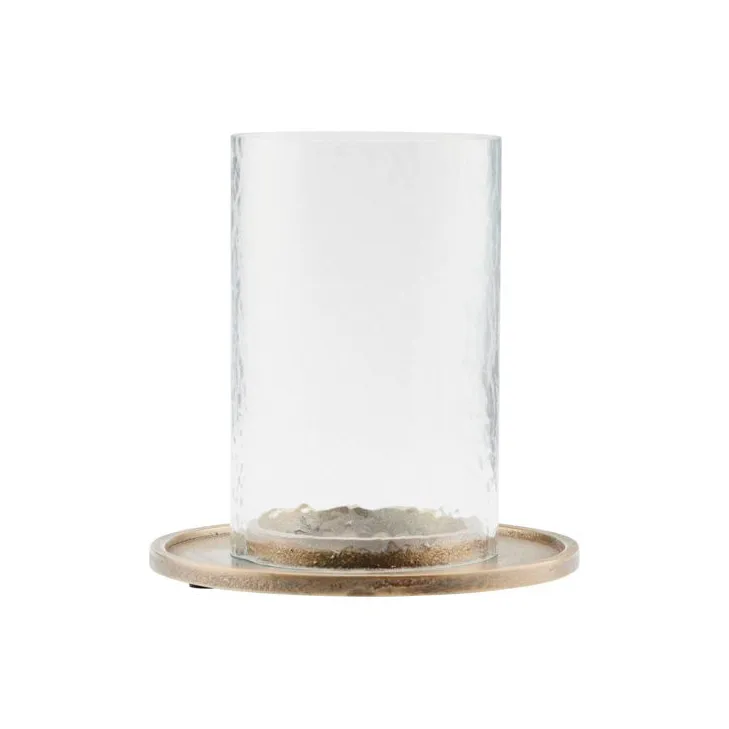 Cylo candle sticks 15.5 cm, antique brass House Doctor